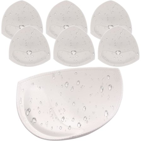 Vandtætte BH-indlæg til badedragt, aftagelige