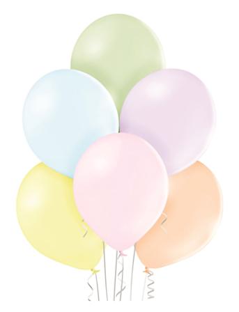 Balloon 30 Cm Pastel Color Mix 25 Pcs/Pack IPK Multi/patterned
