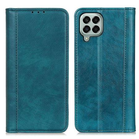 Aito nahkakotelo magneettisuljuksella Samsung Galaxy M33 5G - Vihreä Green