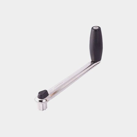 Winschkurbel Andersen Standard 8", Edelstahl, mit Schloss, 203 mm - Boot