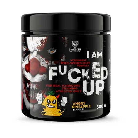 Swedish Supplements F#cked Up Joker, 300 gram, Angry Pineapple - PWO