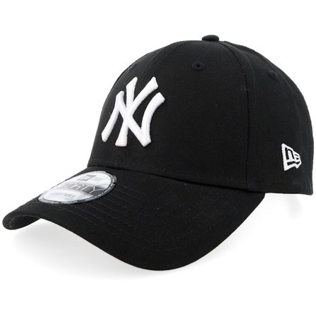 New Era - MLB Svart adjustable Caps - New York Yankees 9FORTY Basic Black Adjustable @ Hatstore