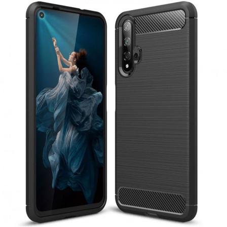 Huawei Nova 5t Stöttåligt Skal Slimcarbon Svart