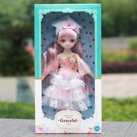 Magisk Barbie-dukke - 30 cm sød sjov til små prinsesser
