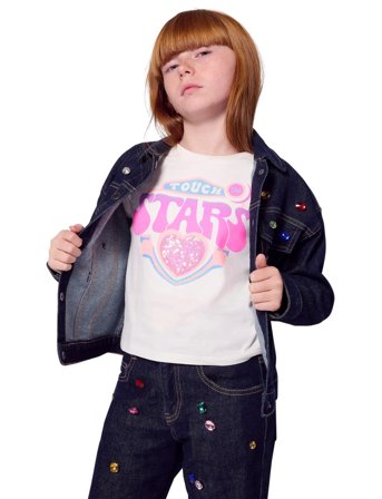 Billieblush T-Shirt - Cream - 150