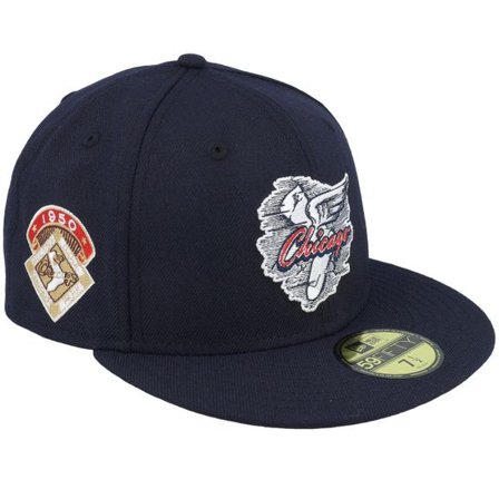 New Era - MLB Blå fitted Keps - Chicago White Sox Telescope 59FIFTY 50asg Navy Fitted @ Hatstore
