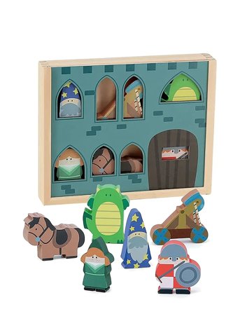 Vilac Castle Figurines - Multi/patterned - ONE SIZE