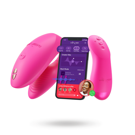 We Vibe: Chorus Pro Electric Pink - Vuxen.dk: For par