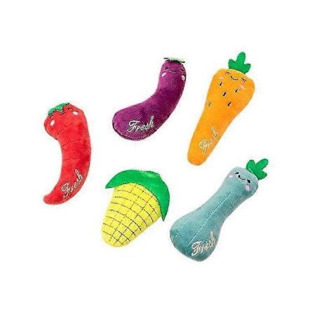 Kattemynteleker for innekatter, 5-pakning katteleker for katter, myke kattemynteleker for tygging og lek, interaktive kattungeleker, kattemyntefylt [