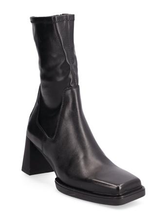 Edwina Shoes Boots Ankle Boots Ankle Boot - Heel Sort VAGABOND
