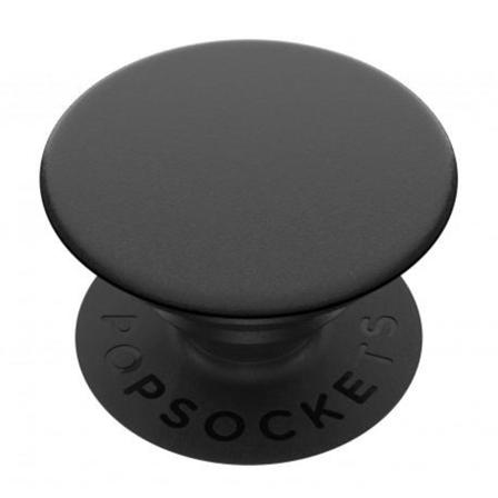 Popsockets Black Avtagbart Grip Med Ställfunktion Svart