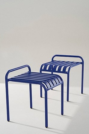 Jotex - Hocker 2er-pack Kornblumenblau - NERJA - Kaufe Gartenstühle und -hocker bei Jotex