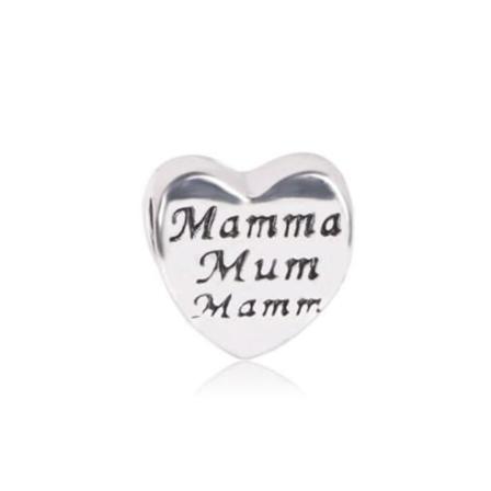 Mammahjärta - Passar Till Pandora Armband