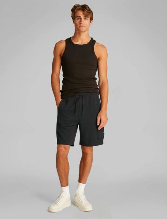 Calvin Klein Jeans Woven Label Short - Black - L
