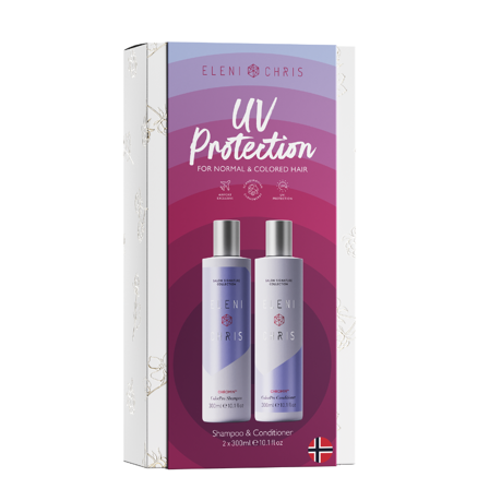 Eleni & Chris ChroMin Set cont.: ColorPro Shampoo 300 ml + ColorPro Conditioner 300 ml 1.0items
