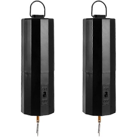 2 st Elektrisk Maskineri Motor Hängande Batterimotor Roterande Motor Batteridriven Vindmotor