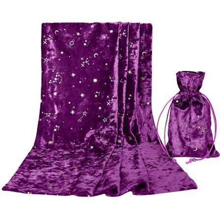 Altare Tarot Bordsduk med en Påse 69 * 69cm stjärnor över hela himlen