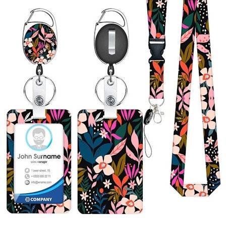 Infällbart namnkortsskydd för cover STYLE 8 STYLE 8