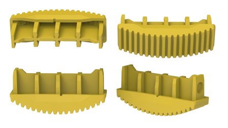 W.steps WTB GS 65 Stigesko 4-pak, Stiger & stilladser
