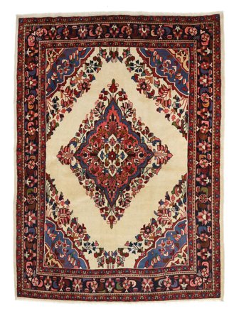 Handgeknoopt Lillian Vloerkleed 176X229 Wol Zwart/Donkerrood