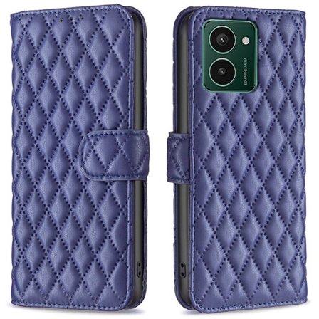 Matt HMD Pulse Pro fodral med rombmönster - Blå