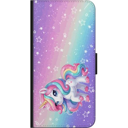 Yhteensopiva Lompakkokotelo Samsung Galaxy Note 10 Lite Stitch polaroid-kehyksissä sinisillä pastellisävyillä ja suloisilla ilmeillä kollaaseissa sydä