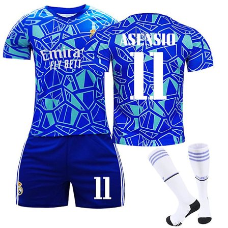 22/23 Real adrid Goalkeeper Edition fodboldtrøjesæt VINI JR. 20 børn