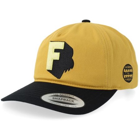 Fox - Gul adjustable Keps - Fox Shadow Yellow/Black Adjustable @ Hatstore