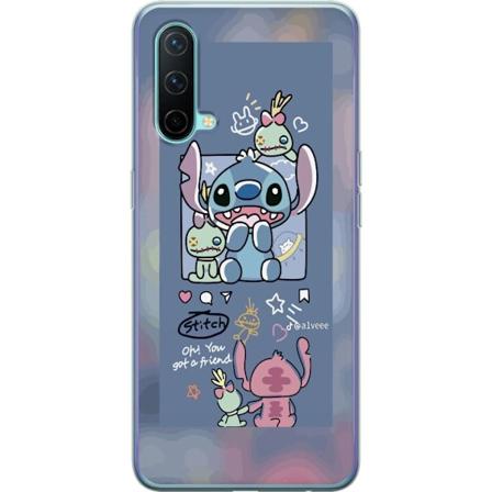 OnePlus Nord CE 5G Gjennomsiktig deksel Stitch Venner