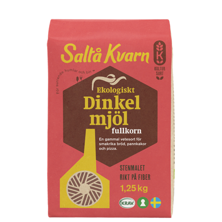 Saltå Kvarn Dinkelmel Fullkorn 1,25 kg