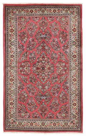 160X259 Tapete Oriental Sarough (Lã, Pérsia)
