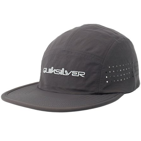 Quiksilver - Grå 5panel Keps - Stacker Tech Iron Gate 5-panel @ Hatstore