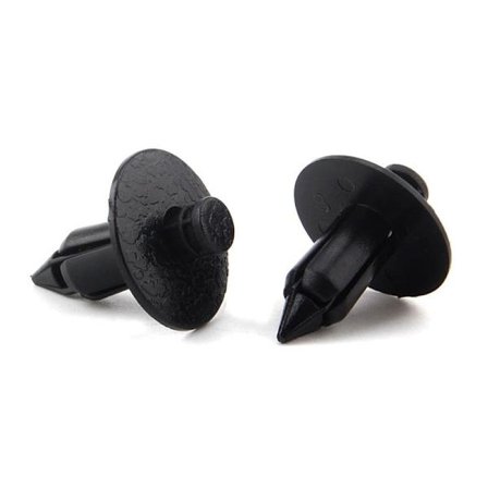 12 stk. Universal Plastklips Passer bl.a. Volvo Støtfanger S60, S80, V70, XC70 Svart svart