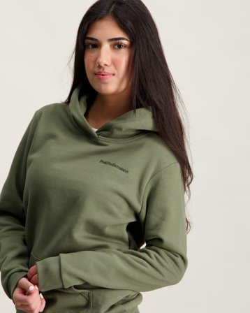 Peak Performance Jr Original Small Logo Vihreä Hupparit/Hoodie Tytöt - Kids Brand Store