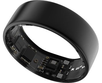 Ultrahuman-Ring Air - Matte Grey - Size 10-Overvåk helsen din med en smart ring. Størrelse: 9.-Personal training-Smarte ringer