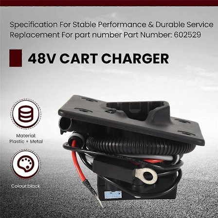 EZGO TXT / RXV -latausliitin golfkärryyn Delta-Q -laturilla