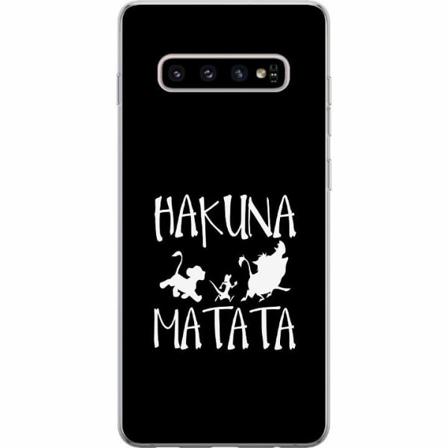 Samsung Galaxy S10+ Mjukt Skal - Hakuna Matata