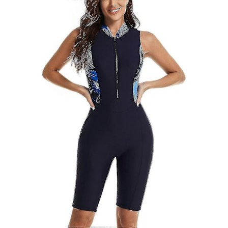 Yksiosainen pitkähihainen aurinkosuojauimapuku - Naisten urheilu- ja märkäpuvut