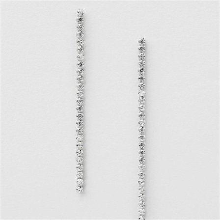 Tennis Drop Earrings