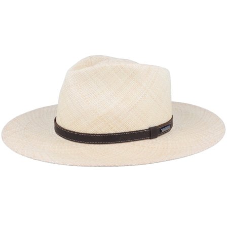 Stetson - Beige straw Hattu - Outdoor Panama Natural Straw Hat @ Hatstore