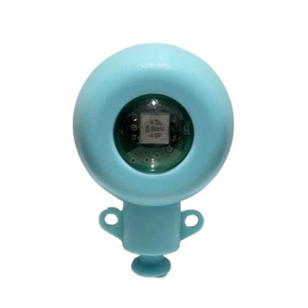 1PC Frontlykter For Croc Sko Charms BLÅ