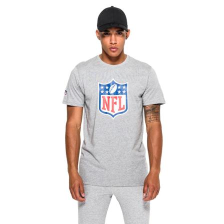 New Era, T-shirt Szary, Mężczyzna, Rozmiar: S