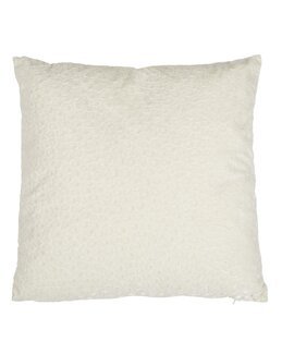 Putetrekk Leon jacquardvevd leopardmønster 1-pakning Off-white