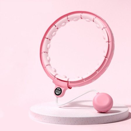 Smart Hula Hoop Vuxen & Nybörjare, Hullahub Hoop för Viktminskning, Smart Fitness