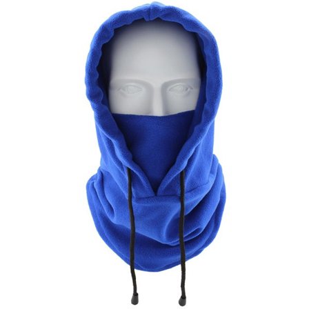 Fleece Balaclava Vinterlue for Menn - Beanies, Varm, Vindtett, Full