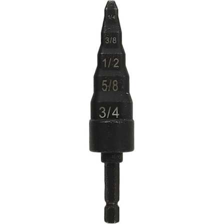 Kupariputken laajennustyökalu ilmastointilaitteisiin, 5-in-1 metallinen kupariputken levitystyökalu, levitystyökalu 1/4, 3/8, 1/2, 5/8, 3/4 tuuman 