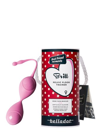 Belladot Britt Pelvic Floor Trainer - Pink - ONE SIZE
