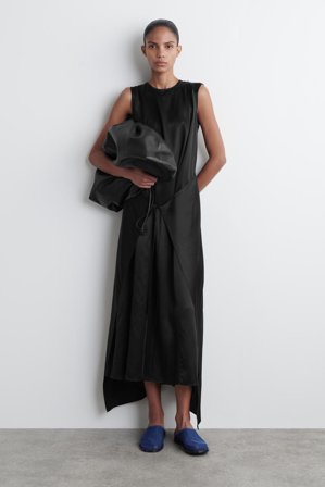 COS Women's Mules I Mesh in Blå