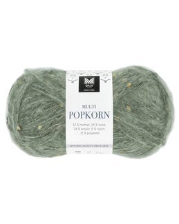 Garn Multi Popkorn 50g Grün - Dale Garn
