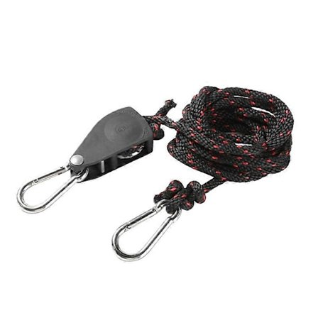 Holdbar Nylon Udendørs Havearbejde Kraftig Skralde Camping Telt Krog Telt Reb Hænger Vokse Lys Hænger Justerbar Ny